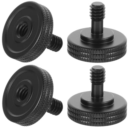 LIGIGWASH 4 pezzi Viti per Fotocamera Viti Montaggio Rapido Staffa e Supporti Flash