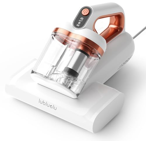 Lubluelu Aspirateur Anti-Acariens 3en1 pour Matelas 20KPa avec Lumière UV-C