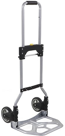 Hopfällbar Handtruck Med Justerbart Handtag 2hju