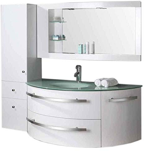 GRAFICA MA.RO S.R.L. Badmöbel Badezimmermöbel Badezimmer Ambassador 120 cm Waschtisch Schrank Waschbecken