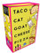 Blue Orange | Taco Cat Goat Cheese Pizza | Card Game | Ages 8+ | 2-8 Players | 10-30 Minute Playing Time