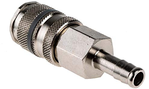 RS PRO Pneumatische Schnellsteckkupplung Messing, Schlauchkupplung, 8mm CEJN 310, Forster, Hansen 3000, ISO 6150 B,