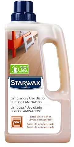 STARWAX Nettoyant d'usage Quotidien pour sols stratifiés 1l