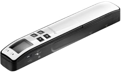 Avision Mi-Wand Meta II Wi-Fi (White) ohne Dockingstation A4 Mobiler WiFi Hand-Scanner - Der ideale Scanner für unterwegs HF-1303S