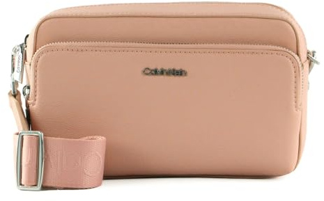 Calvin Klein Umhängetasche CK Must Camera Bag Cafe Au Lait Mono rosa