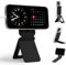 MOFT Phone Tripod Stand for iPhone 16/15/14/13/12, Angle Adjustment & Strong Magnetic Phone Stand, Invisible Selfie Stick Tripod, Perfect for Travel,Photography&Vlogging, Jet Black