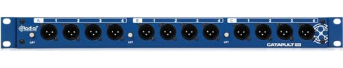 Radial Catapult Rack RX 12-channel Cat 5/6 Analog Audio Snake
