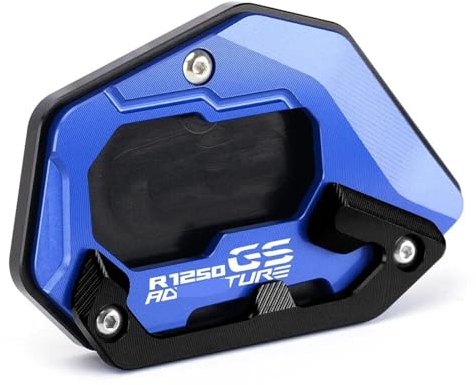 DMAIS Motorrad Seitenständer Unterlage Für R1250GS Rallye HP Adventure R 1250GS R1250 GSA Motorrad Kickstand Pad Enlarger Seitenständer Verlängerungsplatte Ständer Fuß (Color : 3)