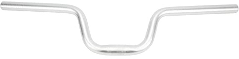 Aluminiumlegierung Bike Handlebar, 25,4mm Silber, 580mm Länge für Road, Mountain, Hybrid Bikes - Leicht, Dauerhaft, verbessert das Reiten für Stadt, Langstrecke, Bergtour