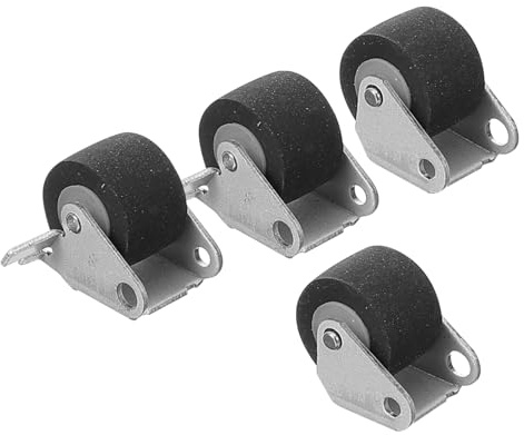 ibasenice 2 Pairs Pinch Roller and Pulley Bearing Wheel for Cassette Tape Player Recorder Repair Audio Parts for Radio Tape and Video Decks