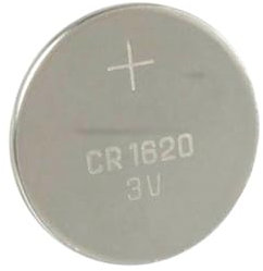 Batteria a bottone 3 V CR1620, 2 pezzi, ad alta capacità, lunga durata, ideale per orologi, calcolatrici e dispositivi elettronici.