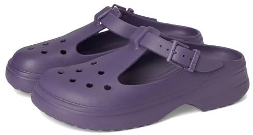 Crocs Unisex Classic Mary Jane Clogs Nightshade Men 6/Women 8 Medium
