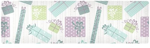 ZRWLUCKY Present - Runner da tavola per piatti caldi, sottopentola, resistente al calore e impermeabile, per casa, 90 x 30 cm, antiscivolo