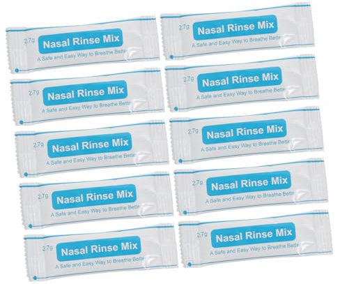CALLARON Nasal Rinse Packets 2.7g 40 Sachets x 2 Boxes Instant Nasal Wash Physiological Saline Iodine-Free Fine Suitable for and Irrigation