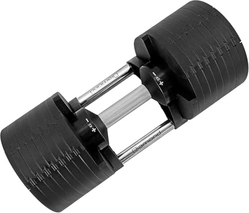 Diamond【Verstellbare Hantel 2–20/32/43 kg + Ständer】Kurzhantel mit Schnellverschluss, Gewichte für Zuhause & Studio, Griff Ø35 mm, Schritte 2–2,5 kg, platzsparender Rahmen (2,5-43 KG)