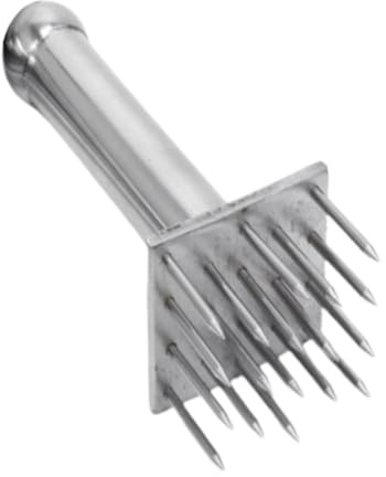 SMASOLO Batticarne in Acciaio Inossidabile Aghi Martello Inteneritore per Bistecca e Pollo con Impugnatura Ergonomica Resistente e Facile da Pulire Strumento Cucina per Carne Morbida e Mar