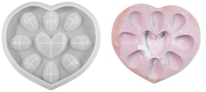 Stampo in silicone per uova, sicuro per uso alimentare, design antiaderente per la cottura, creazione di gioielli in resina, artigianato fai da te, ideale per panettieri domestici e artigiani