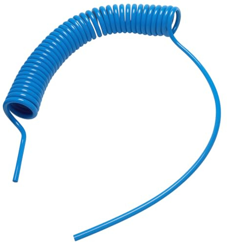 Fittingstore – Polyurethan Spiralschlauch außentoleriert PU Druckluftschlauch 10 bar | Pneumatikschlauch Werkstattschlauch Kompressorschlauch | 4x2 bis 12x8 mm (Länge: 3,0 m/Schlauch-Ø: 6 x 4 mm)