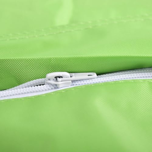LIVEDECO - Housse Vide Pouf Géant XL Intérieur et Extérieur Vert Classic BiG52
