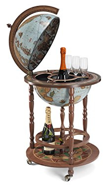 Zoffoli living Globo minibar Giunone Blue Ocean 40cm