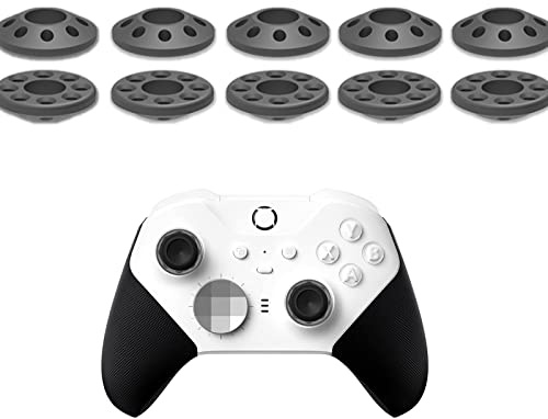 10 stycken stötdämparringar kompatibla med Xbox Series X – S/Xbox One S – X/Xbox 360/Ps4/Ps5/Switch Pro/Scuf Thumbstick tillbehör Aim Assist Ring Motion Control Controller Protector