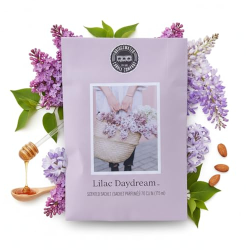 Duftsäckchen „Lilac Daydream“ – blumiger Raumduft mit Flieder, Hyazinthe & Moschus – frischer Frühlingsduft 17×11,5×1 cm, 30 g – ideales Mitbringsel für Zuhause, Bad & Kleiderschrank