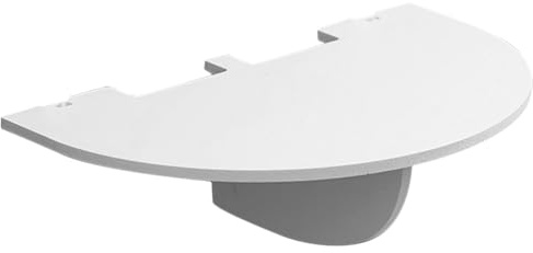 ABOOFAN Soporte de Pared de Madera para Enrutador WiFi y Proyector Montaje sin Perforación para Oficina y Hogar, Acabado Liso y Accesorios Incluidos