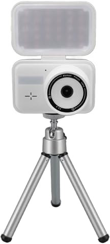 Annadue Time Laspe Kamera, 4 MP Fotos, Manueller Fokus, Zeitraffer-Videokamera, WiFi-Fernbedienung, 2,5 cm Makroaufnahmen, 28 LEDs Fülllicht für Pflanzenblumenwachstum, BAU