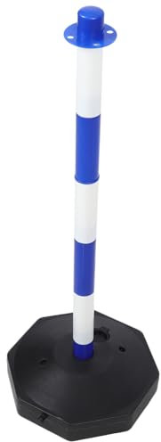 GLEAVI Delineatore Post Cone Riempibile Con Segnale Di Per Sicurezza Stradale Colonna Di Avvertimento Per Parcheggio e Sicurezza Veicolare Alta Visibilità e Stabilità Per Uso Versatile