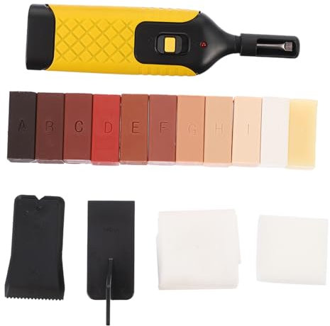 Ipetboom 1ensemble Outil De Réparation De Sol Cordless Kit Pour Réparer Les Fissures Et Espaces Entre Parquet Et Sol Stratifié