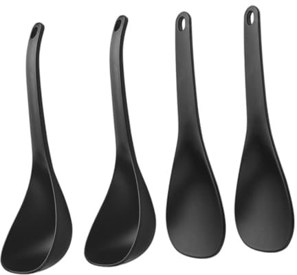 iplusmile 2ensembles Cuillère De Service Pour Riz Et Soupe Longue Poignée Ustensile De Cuisine Antiadhésif Résistant Chaleur Lot