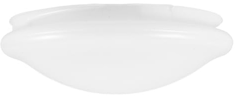 ULTECHNOVO Couvercle De Plafonnier À Clipser De Remplacement Pour Luminaire Monté Plafond Abat-Jour Champignon Globes De Remplacement De Ventilateur De Plafond Diamètre 7. 36 Po/18. 7 Cm