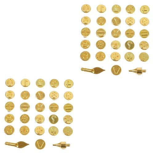 NUOBESTY Lot De 2 Outils De Pyrogravure Pointe De Brûleur À Souder Pâte À Brûler Stylo À Feuille Torche Pâte Stylo Chauffant Stylo D'Estampage À Chaud Sculpture Artisanat