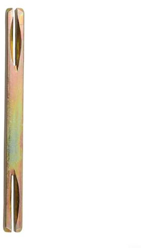 AugustknowU Square Spindle, Door Lock Square Shaft Slotted Square bar Fingerprint Lock Square Shaft Square bar Split Lock Square Rod Lock core Square Rod Door Lock Accessories 8X130