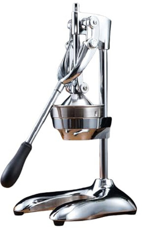 Exprimidor manual con mango ergonómico, exprimidor de verduras, limón, naranjas, zumos, extractor con agarre cómodo