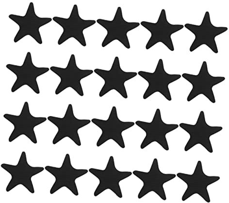 Healifty 40 Pezzi Adesivi Antiscivolo per Bagno e Doccia Alta Adesione e Sicurezza per Scale e Vasche Protezione da Scivolamenti e Cadute Facile Applicazione su Superfici Lisce