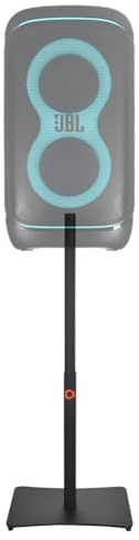 Xingsiyue Supporto da Pavimento Professionale per JBL PartyBox 520/310/110/100/Club 120/Stage 320 Casse Portatili, Regolabile in Altezza, Staffa Surround Sound Pesante - 1 Pezzo (Solo Supporto)