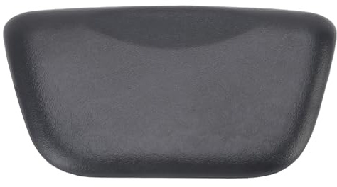 Ausla Cuscino da Bagno, Poggiatesta in Poliuretano PU con Ventose per Vasca Idromassaggio e Relax Nella Spa Domestica, Design Confortevole e Peso Leggero