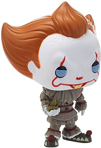 Funko Pop! Movies: IT - Pennywise Age 3+ With Boat - It - Collectable Vinyl Figure - Gift Idea - Official Merchandise - Toys for Kids & Adults - Movies Fans - Model Figure for Collectors and Display