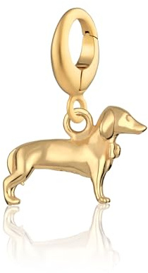Lily Charmed - 18ct Gold Plated Sausage Dog Charm