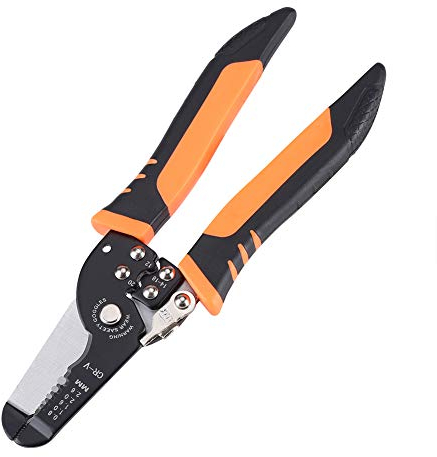 Pince multifonctionnelle alliage d'acier au manganèse outil multifonction dénudeur de fil électricien dénudage sertissage serrage outil à main de coupe