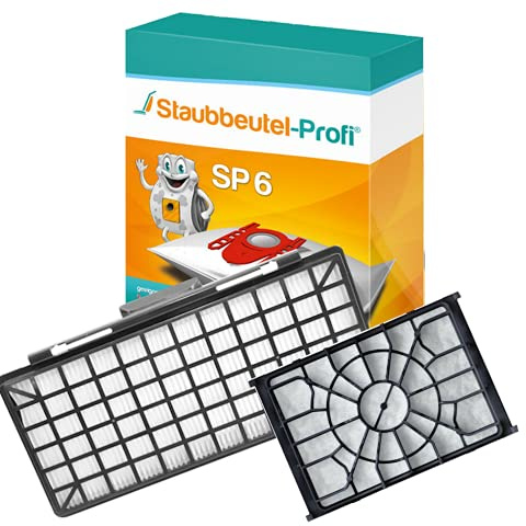 Staubsaugerbeutel Hepafilter Motorschutzfilter geeignet für Siemens Q5.0 extreme Silence Power Bodenstaubsauger VSQ5X1230, VSQ5X12M1, VSQ8M1 Q 8.0 von Staubbeutel-Profi® kompatibel mit Swirl S67