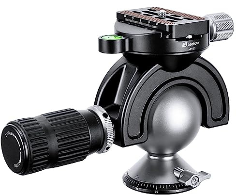 MH-50 Ball Head Tripod Mount Handlebar, Compatible for Arca Swiss with 38mm Plate, 3/8” Screw, Weight 756g, Maxload 25kg, Flexible Field Equipment