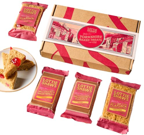 Lottie Shaw's - Reet Good Yorkshire Treat Letterbox | Flapjacks, Shortbread & Biscuits, Post Friendly