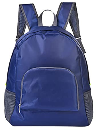 Hydration Backpack Water Bag Leisure Large Capacity Outdoor Lightweight Water Proof Foldable Backpack (Navy, One Size)