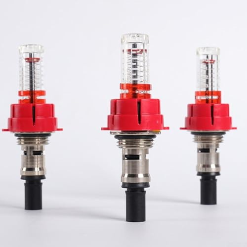 10 Stück Fußbodenheizung Krümmer Durchflussmesser Durchflussmesser Regler Optimierung der Wärmeverteilung für Fußbodenheizung G1/2,G3/8