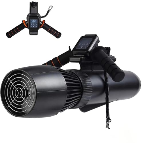 ByBoDi Scooter sous-Marin électrique 500 W, autonomie de 130 Minutes, équipé d'une poignée de plongée, Accessoires pour Paddle Board 7 km/h, Scooter sous-Marin Portable 16000mAh