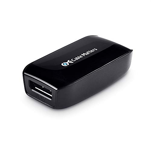 Cable Matters Active 8K DisplayPort Repeater 1.4 (Signal Booster, Amplifier) for Oculus Rift S, HTC Vive Pro, Gaming Monitors and More