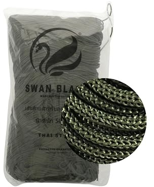 cordini swan black, 500g e assortimento accessori per borse (militare)