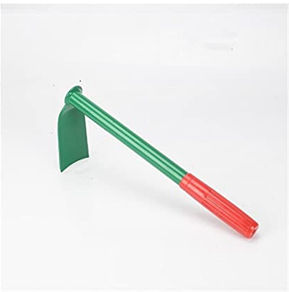 1 pieza de azada de herramientas de mano - Azada de acero con mango antideslizante Pico de jardín portátil Rastrillo Pala Excavadora de excavación para plantar Herramientas agrícolas Herramientas de j